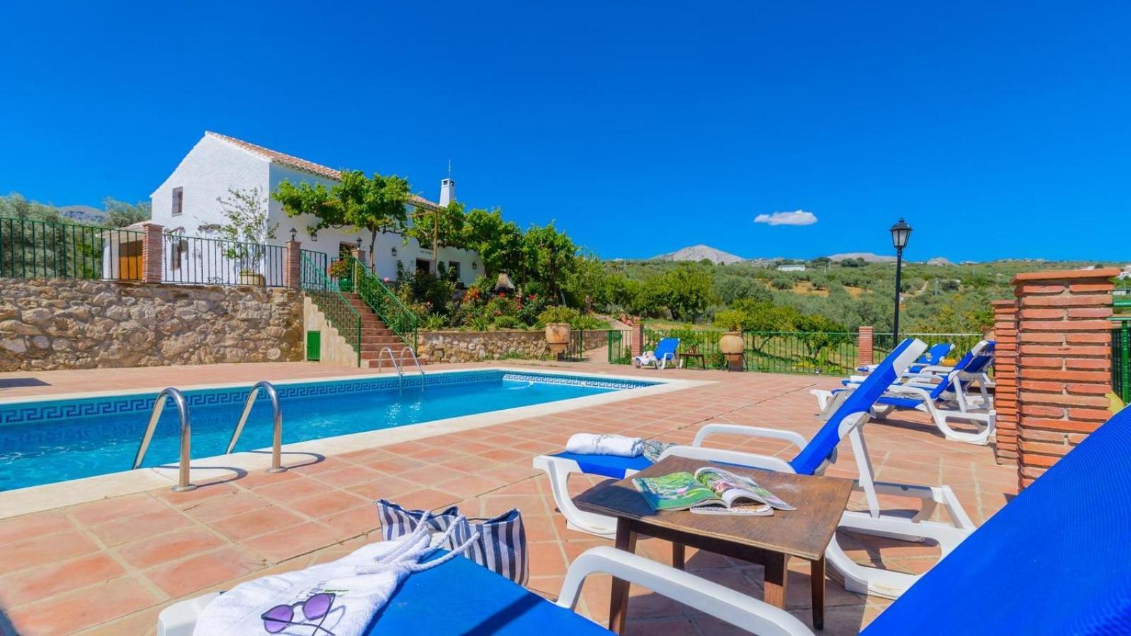 Casa Rural Loma De Moya Periana By Ruralidays Eksteriør billede